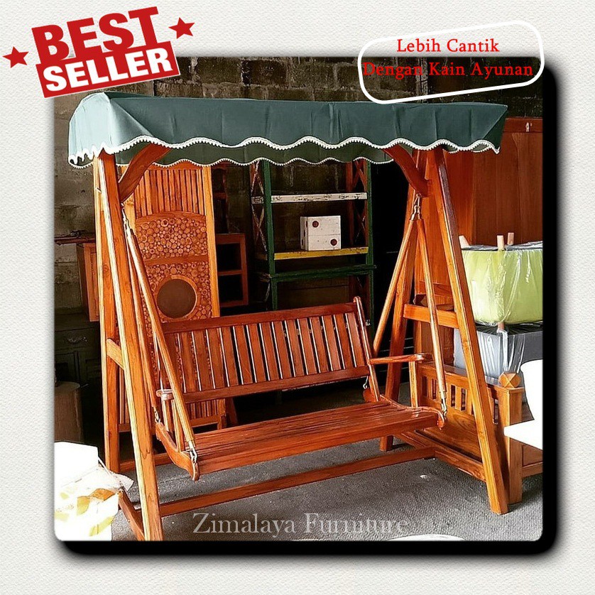 AYUNAN TAMAN KAYU JATI TERAS RUMAH MINIMALIS
