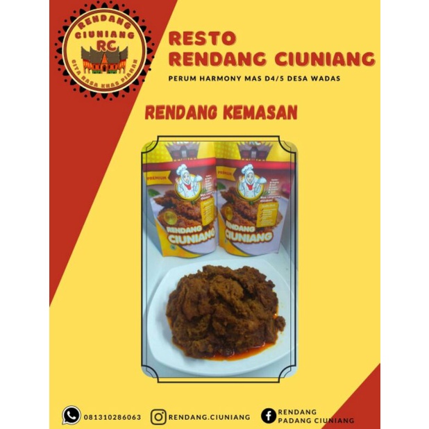 

Rendang Daging BB 320gr