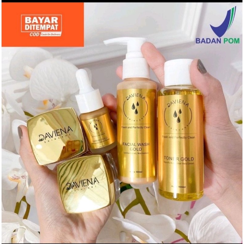 Daviena Skincare Kemasan Baru