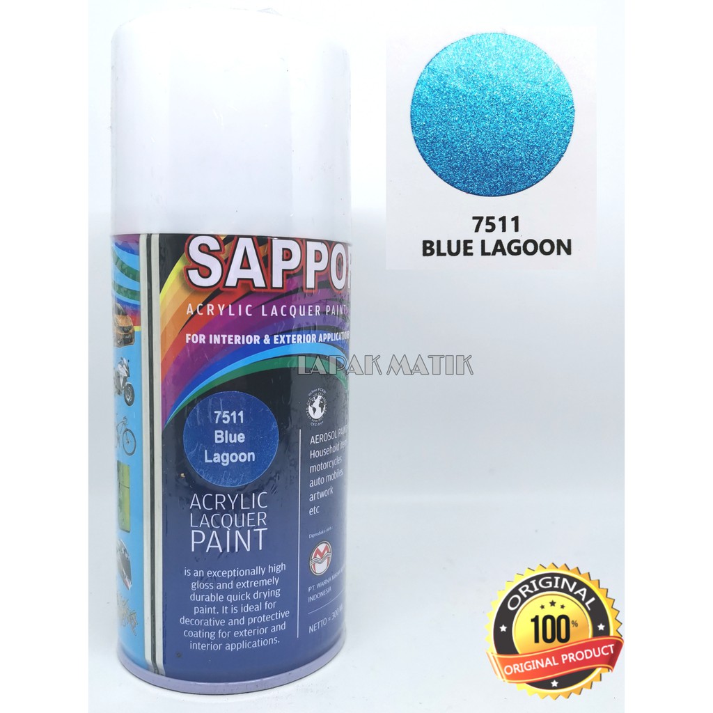 Pilok Sapporo BIRU METALIK BLUE LAGOON 7511 300ml