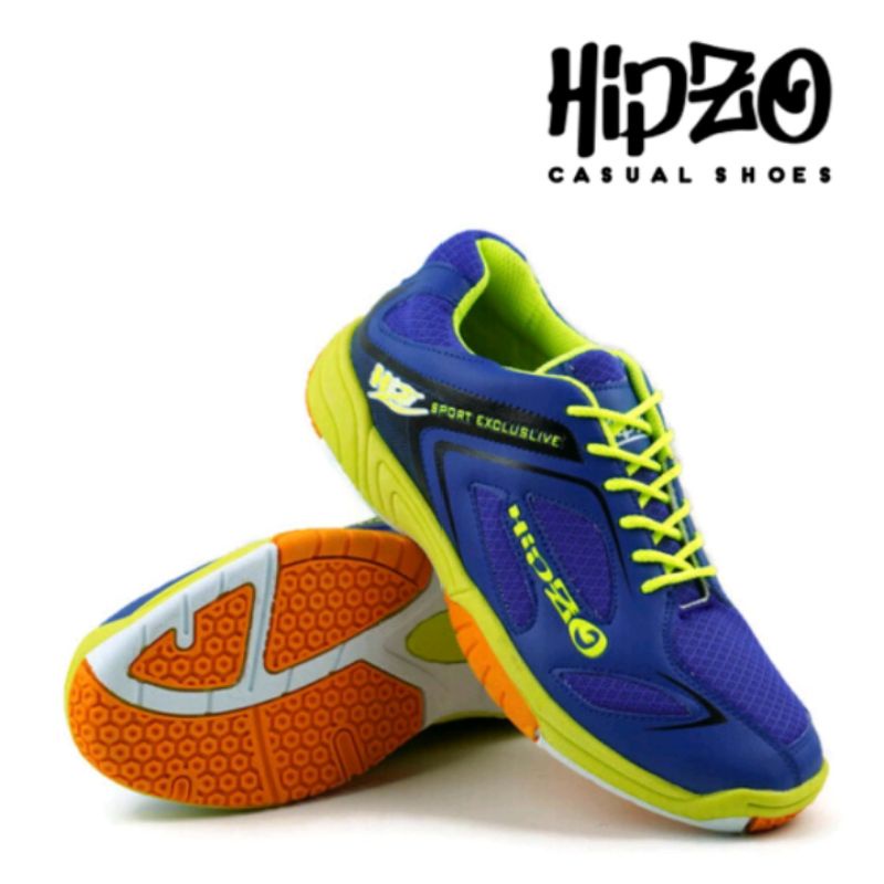 sepatu olahraga badminton hipzo m-036 original