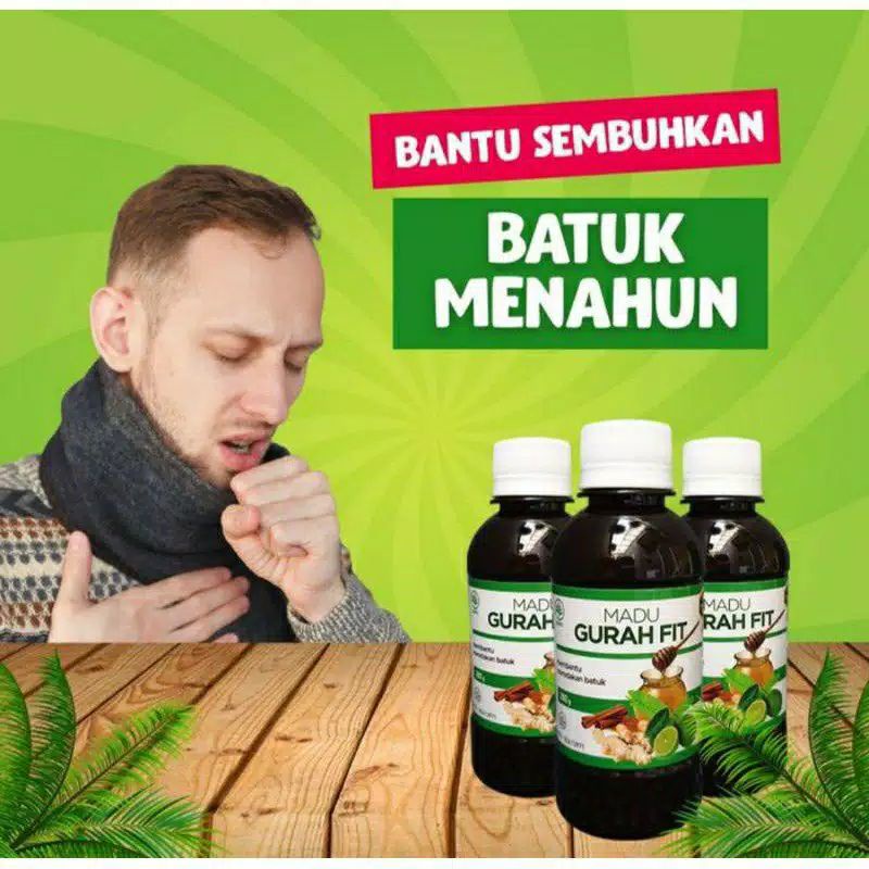 Bisa COD - MADU GURAH FIT - gurahfit - madu untuk bronkitis - radang tenggorokan - batuk gurah flu - sesak napas-4