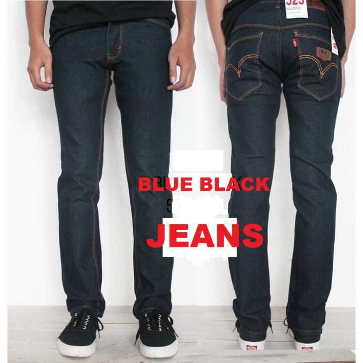 celana jeans panjang skinny semi slimfit fifteen pria murah dan grosir