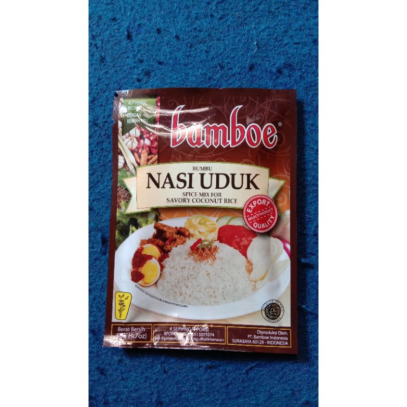 New Product Bamboe Nasi Uduk Kemasan 50gram Masakan Instan