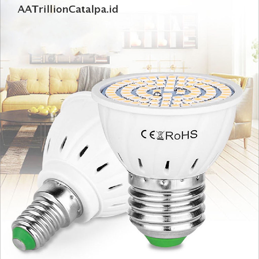 Aatrillioncatalpa Bohlam Lampu LED E27 SMD2835 220V Untuk Indoor