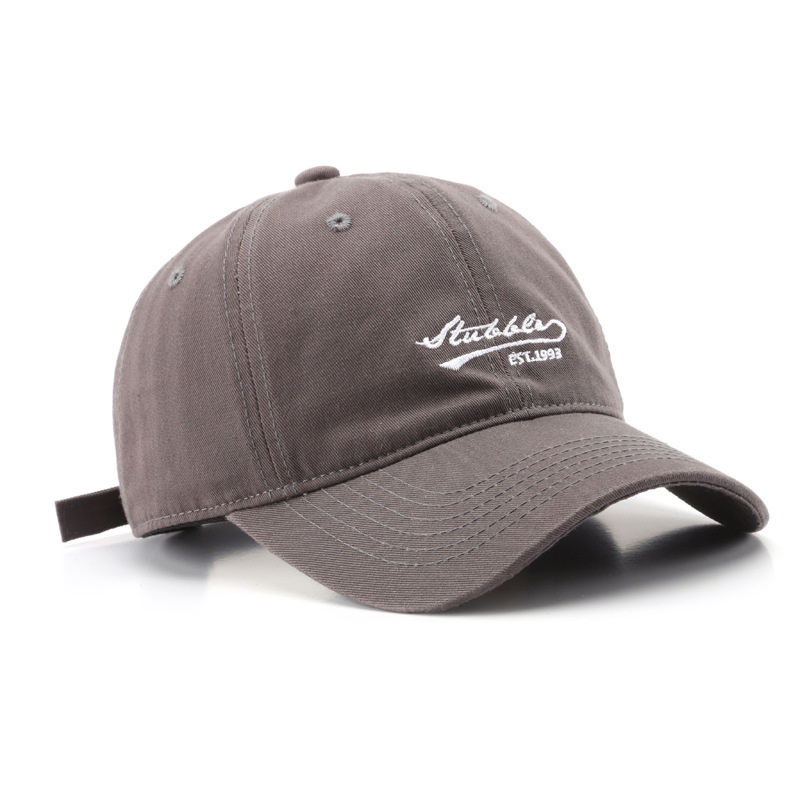 NEXTSTOP-186 Unisex Hat Soft Material Bordir Stubbey Baseball