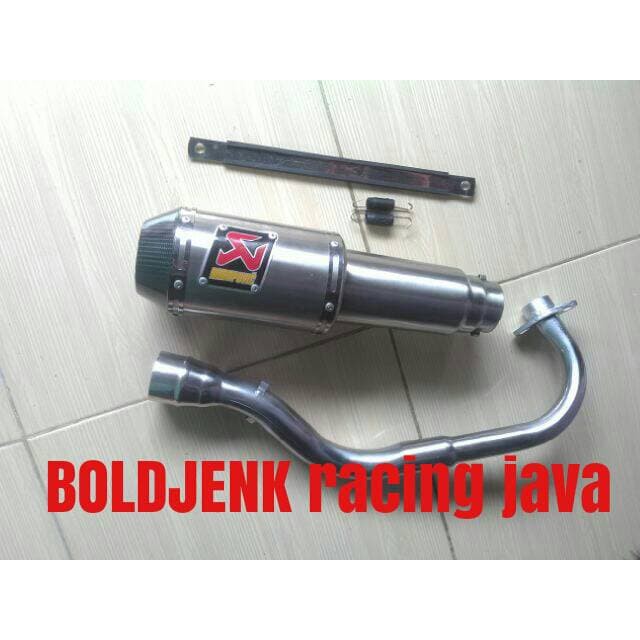 Knalpot racing AKRAPOVIC GP M1 for NMAX/VARIO/MIO/BEAT dll