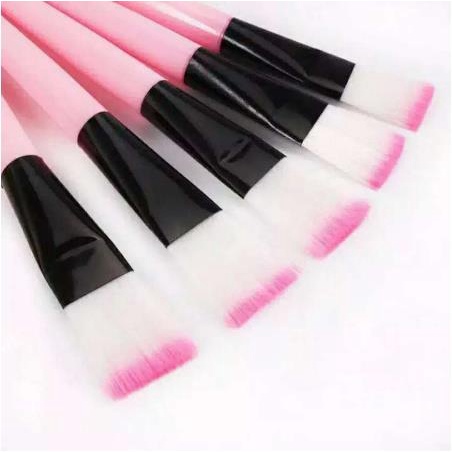 * NCC * Kuas Masker Bening Putih Pink Silikon Sendok Spatula
