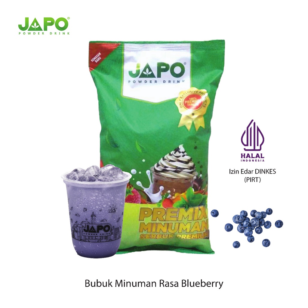 

JAPO Bubuk Minuman Blueberry 1 kg