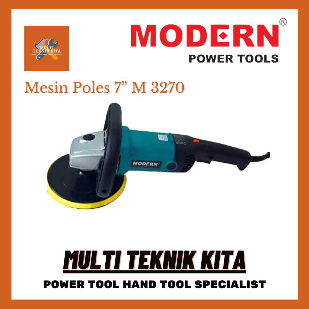 Mesin Gerinda Poles Mobil 7" M-3270 Modern / M3270 / Mesin Poles