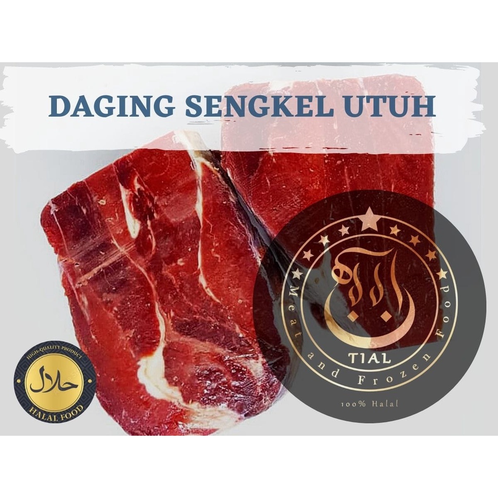

DAGING SHANK/ SENGKEL UTUH 500gr/ Daging Sapi/ Daging Utuh/ Daging Premium/ Daging Halal/ Daging Beku/ Fozen Food