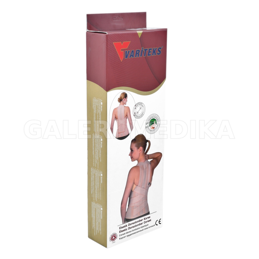 Penegak Punggung Variteks 140 Elastic Dorsolumber Corset (Height Adjustable) Korset Tulang Belakang