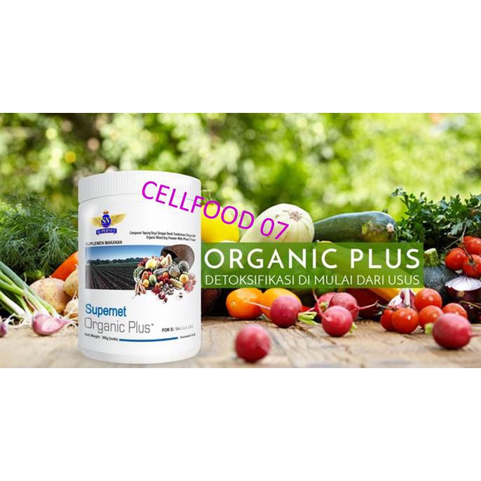 

>< Organic Plus Supernet 100% Asli | Paket | 5 Botol Per Pack