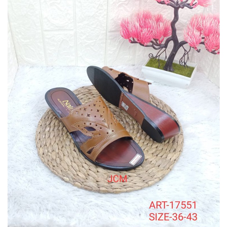 SANDAL KULIT ASLI WANITA NALINI 17551