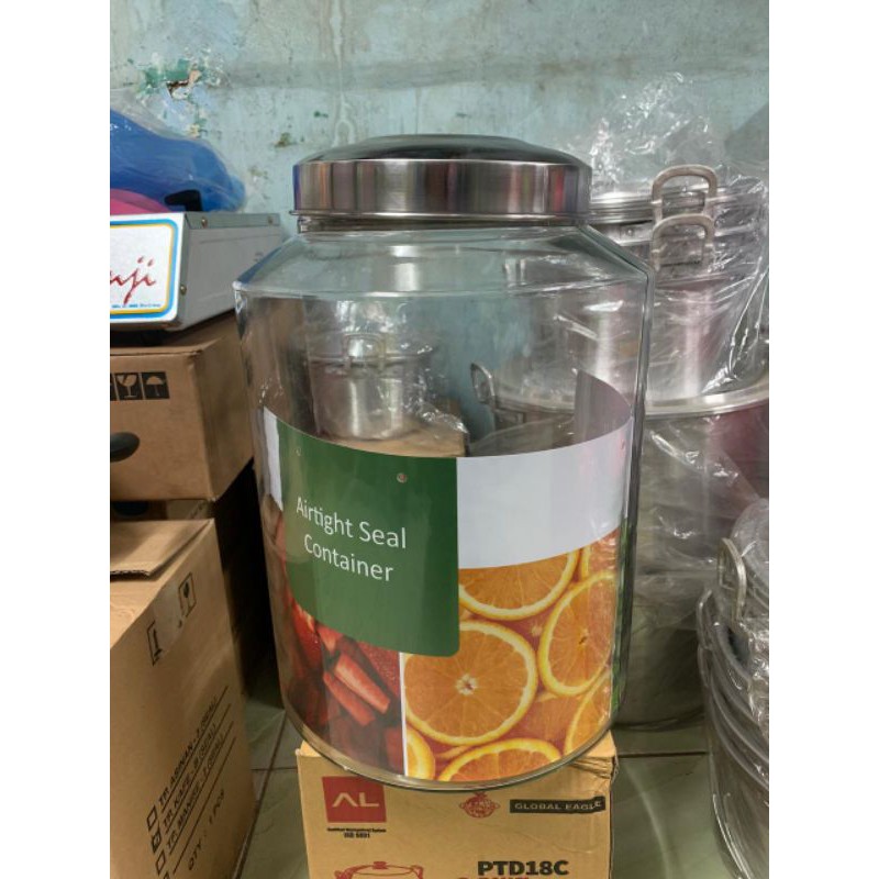 Toples Asinan DLX / Toples Kerupuk / Toples Beling 15 Liter