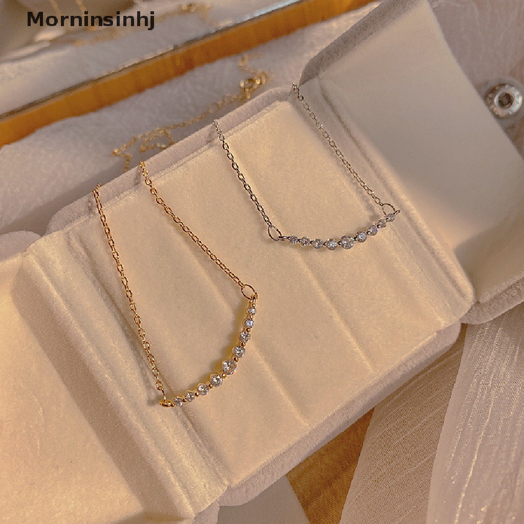 Mornin Multicolor Mini Birthstone Kalung Untuk Wanita Korea Fashion Perhiasan Menawan Liontin Rantai Choker Bijoux Kerah id