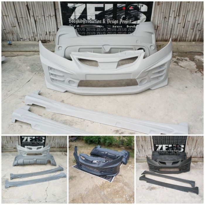 BUMPER Bodykit Honda Jazz GE8 Adaptasi MUGEN RS 2008 Sampai 2011 Non Facelift BODIKIT BODY KIT GRADE