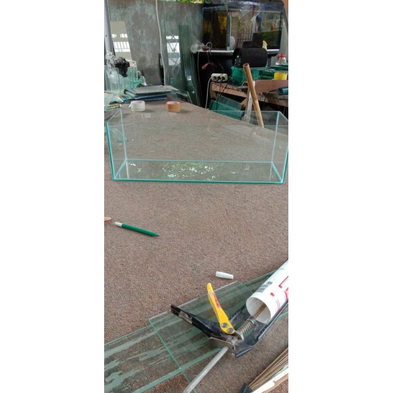 Aquarium kaca 40x20x20