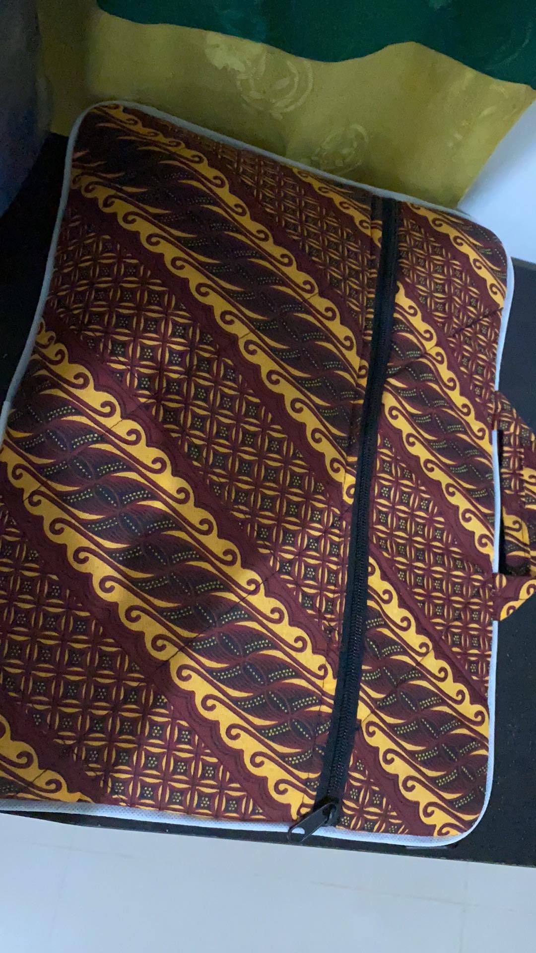 Tas Laptop Motif Batik Solo//tas Laptop Ukuran 10.12.14.16 Inch