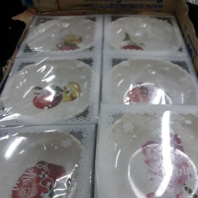 Souvenir Mangkok Bulat Kemas Mika Motif