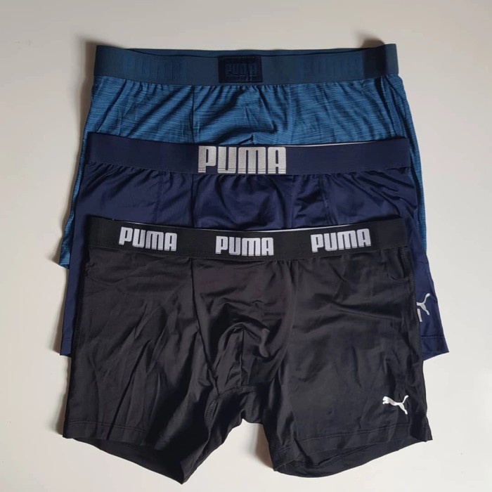 W5F522 Puma Boxer Breif ( 1 Pack Isi 3 Pcs) Harga Per Pack - Mix Warna, M Fg0541Thbh