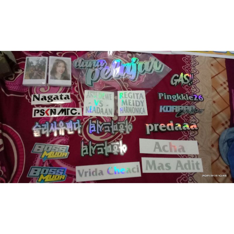 

CETAK STIKER HOLOGRAM STIKER NAMA STIKER HARTA TAHTA