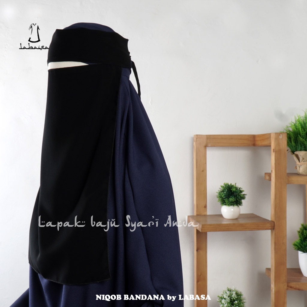 Niqob Niqab Cadar Bandana Murah Wolfis Wolvis Woolpeach LABASA Original Bisa COD