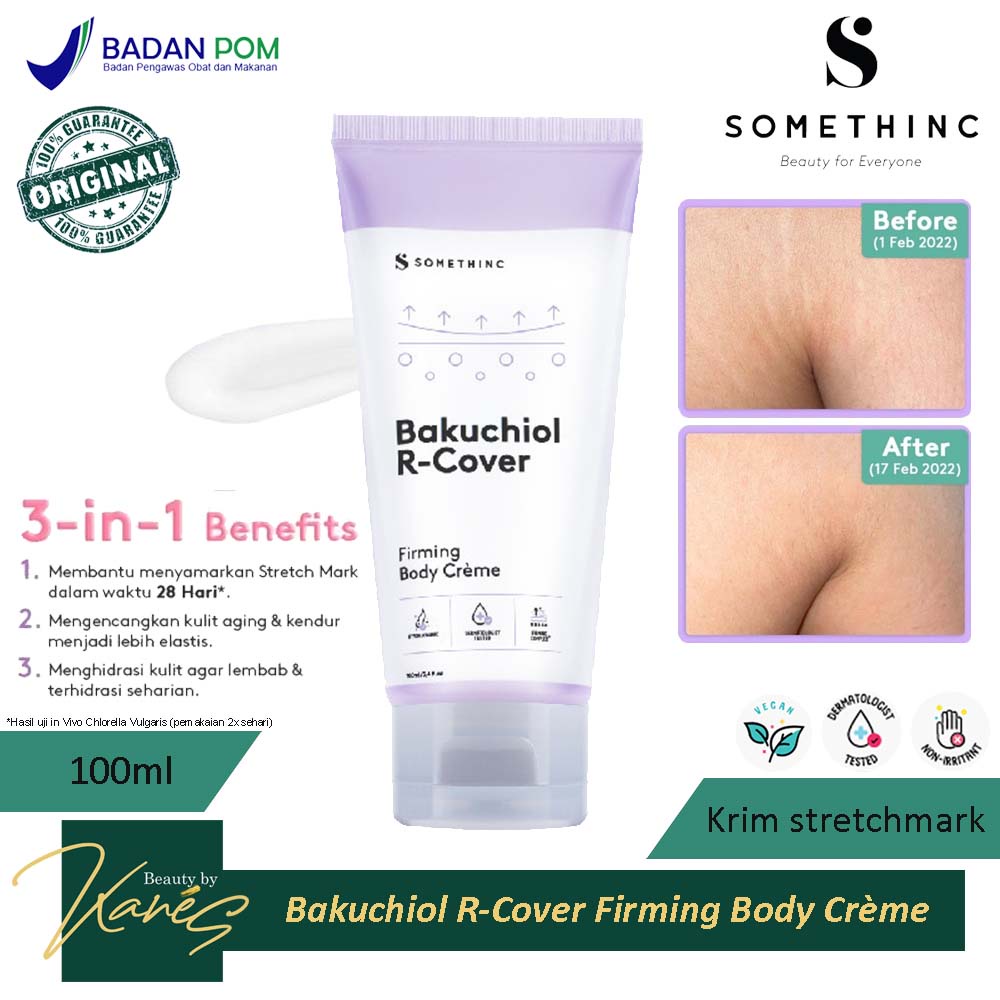 Jual Somethinc Bakuchiol R Cover Firming Body Creme Krim Stretch Mark Lotion Badan Shopee