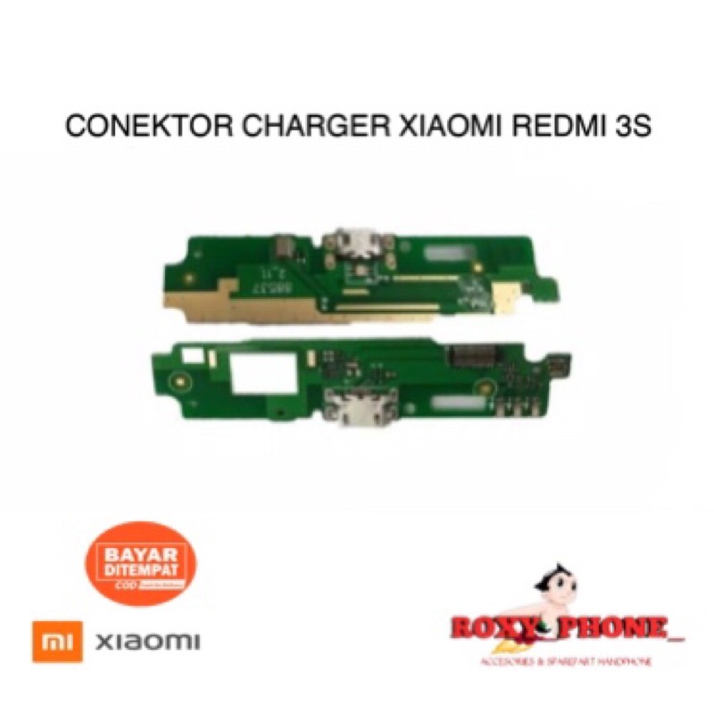 CONECTOR CONEKTOR KONEKTOR CHARGER PAPAN CAS XIAOMI REDMI 3S ORIGINAL