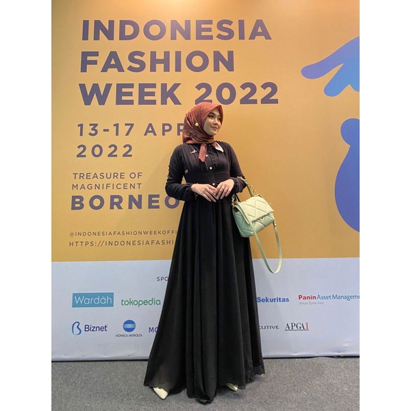 Gamis babydol premium Moza DRESS  BY NADHEERA LUXURY