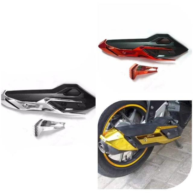 Cover Knalpot Vario 150 Pelindung Knalpot Vario 125 New Tutup Knalpot Vario 150