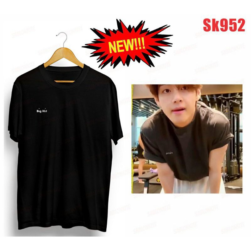 BTS KIM TAEHYUNG TSHIRT BIGHIT STAFF // TSHIRT BTS BIGHIT STAFF