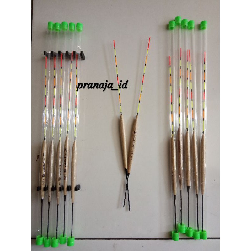 pelampung pancing anti badai bahan kayu