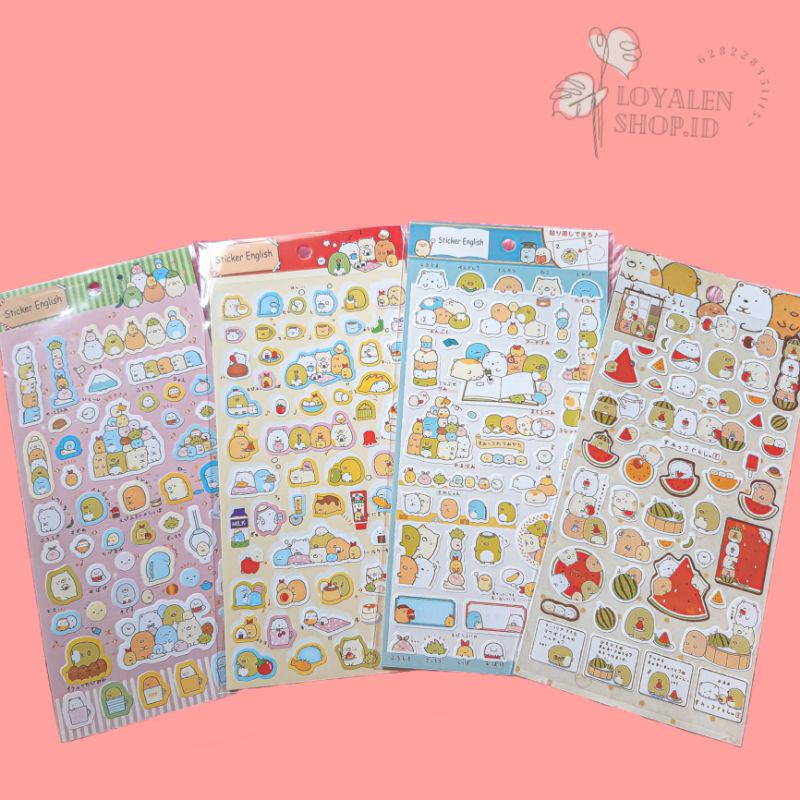 

50 Pcs Diary Stiker Summiko