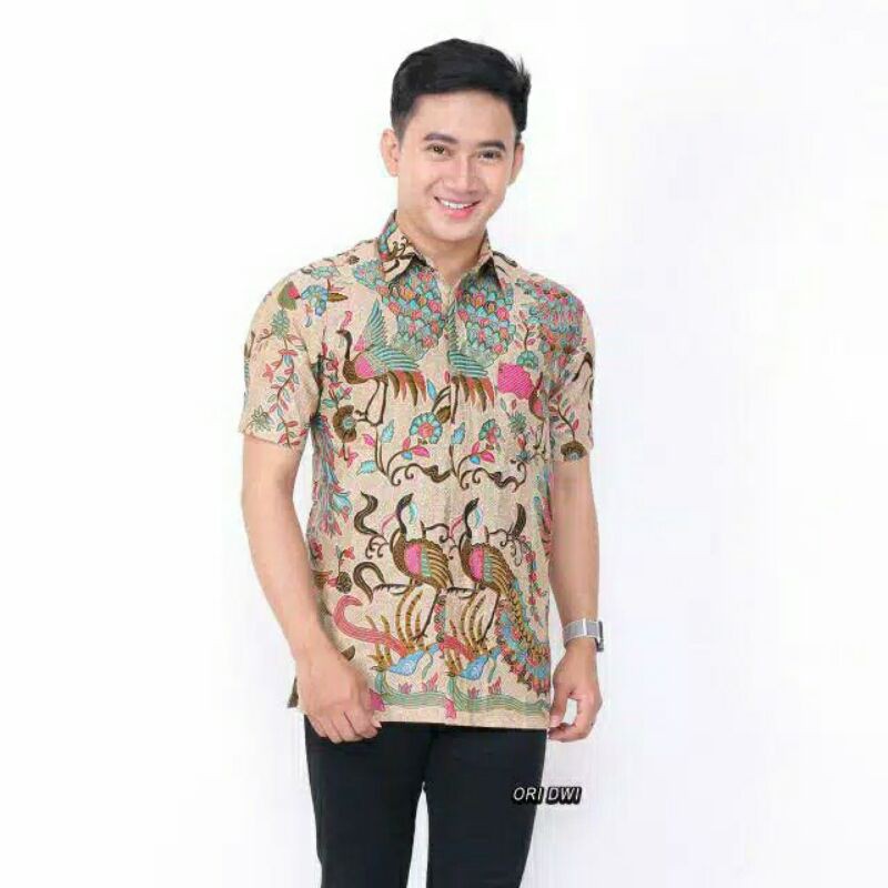 Atasan Wanita Batik Couple Maura BIG SIZE JUMBO XXL XXXL 4L 5L-Cowok 3