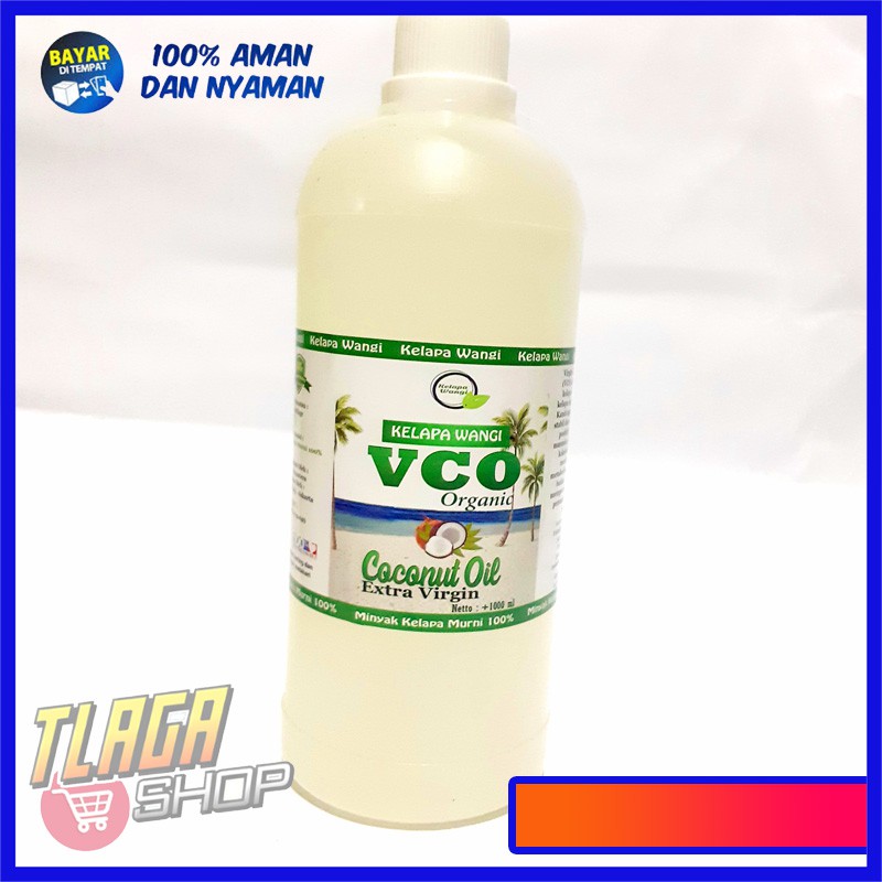 

MINYAK VCO VIRGIN COCONUT OIL 1000ml 1 LITER ASLI MINYAK KELAPA MURNI WANGI BERKHASIAT