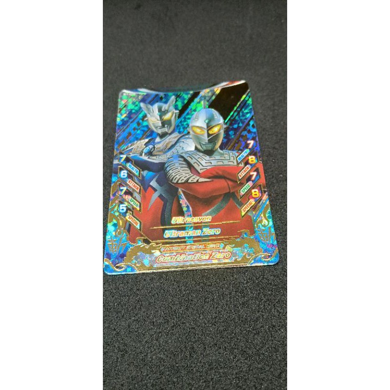 Kartu Ultraman fusion fight R/B rb Kizuna Card Ultraman Zero Seven