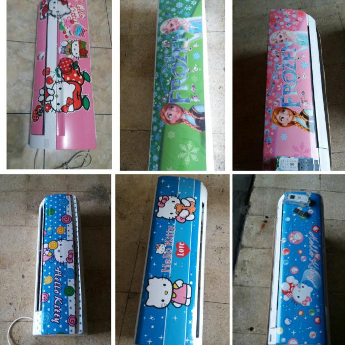 Kipas Angin Model Ac 2Pk Remot Dan Motif