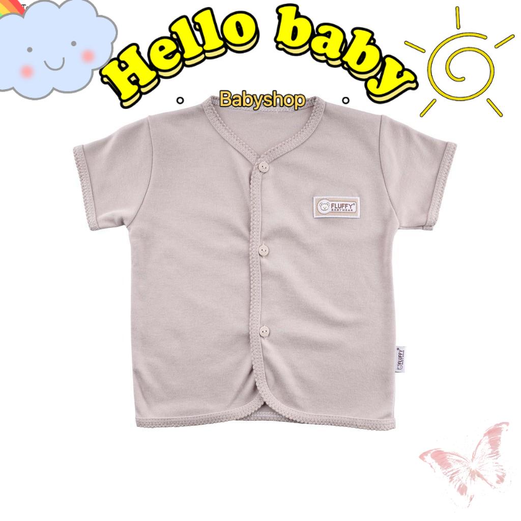 FLUFFY Baju Pendek (Isi 3Pcs) KKI Newborn