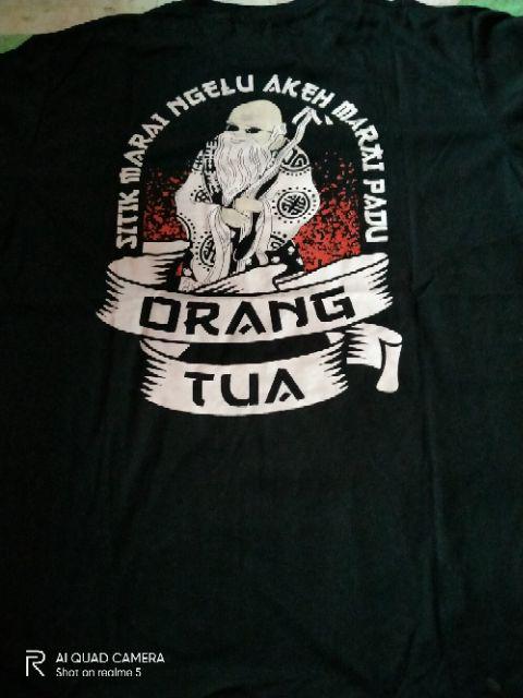 Kaos  Oblong  Distro Orang  Tua  Tongkat Putih Shopee Indonesia