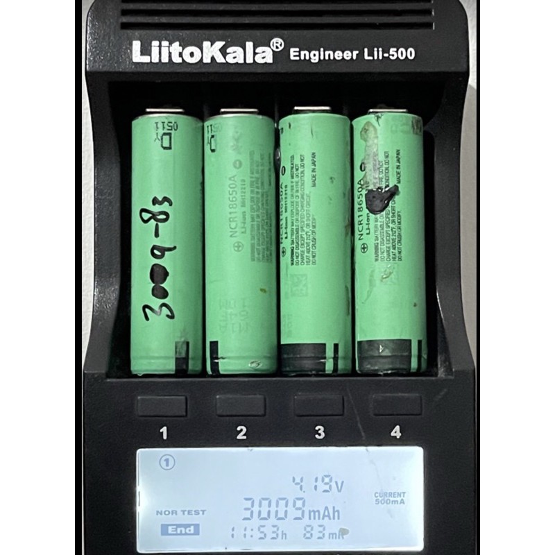 BATTERY BATERAI BATERE CELL 18650 3.7V 3000Mah BEKAS