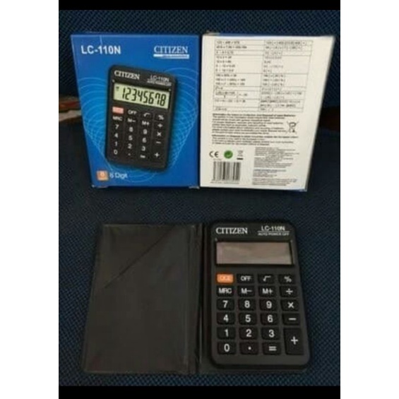 

Kalkulator CITIZEN LC 210 N calculator LC-210N kasir alat hitung menghitung