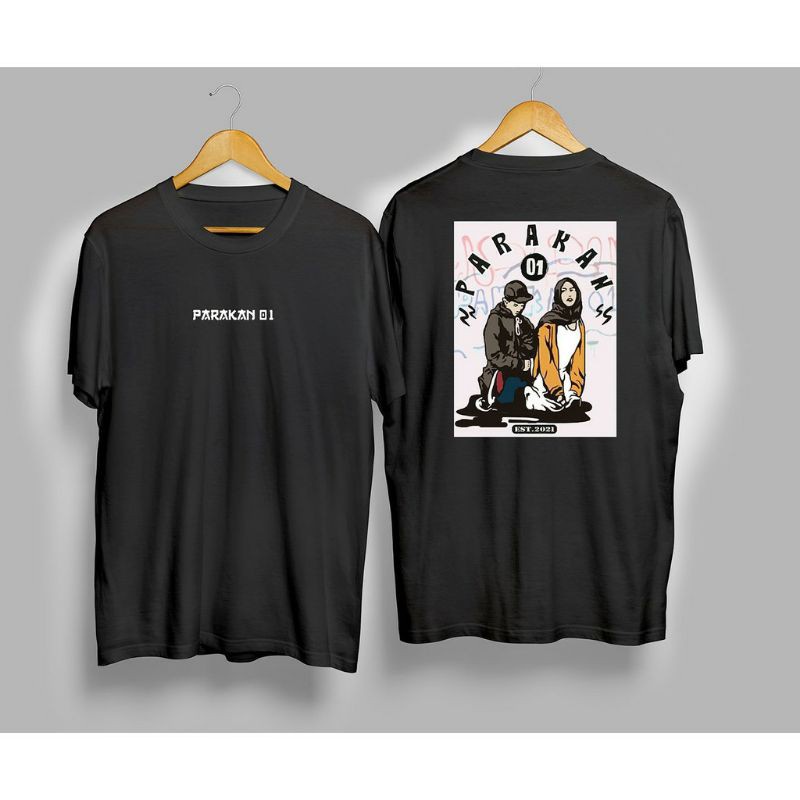 Tshirt Baju Kaos Distro PARAKAN 01/  Kaos Distro Pria Wanita