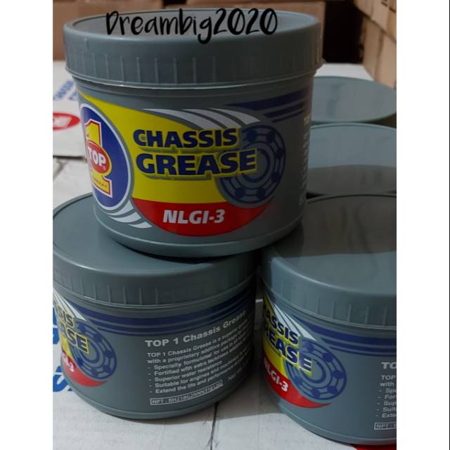 Paslin TOP 1 Chassis Grease Coklat