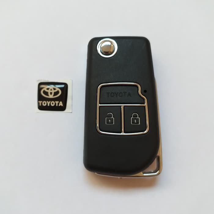 CASING COVER CASE RUMAH SARANG REMOTE KUNCI LIPAT FLIP KEY FLIPKEY TOYOTA INNOVA FORTUNER YARIS