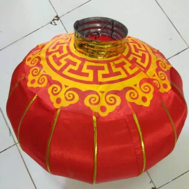 Hiasan gantung lampion outdoor imlek 55cm 22 inchi chinese new year