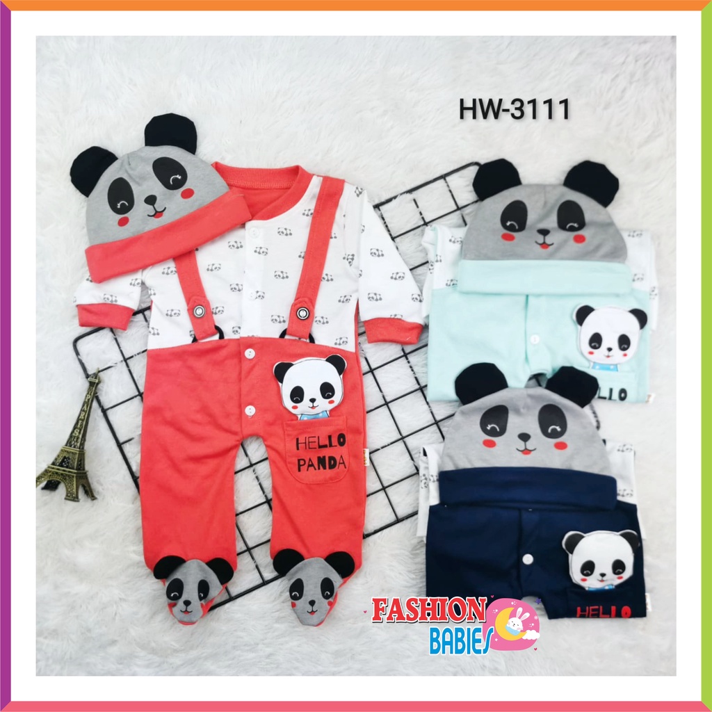 ❤ Baby Fashion ❤ SET JUMPER BAYI / SLEEPSUIT / JUMPER PANJANG TOPI