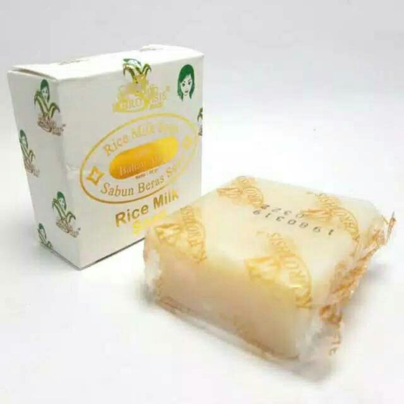 [ECER] SABUN BERAS SUSU THAILAN / RICE MILK SOAP