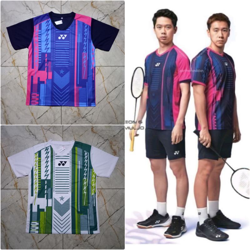 baju olahraga badminton terbaru kevin gideon 2022