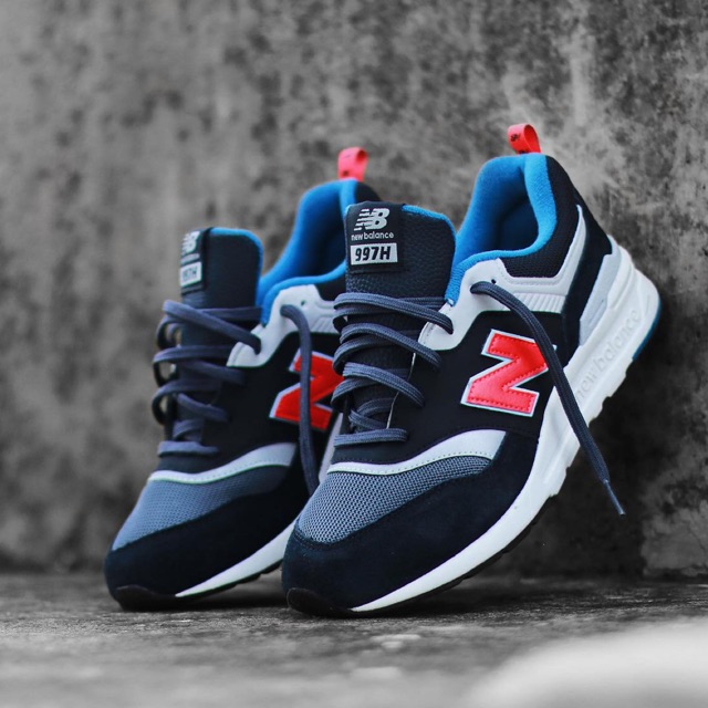 New Balance 997h Black And Red